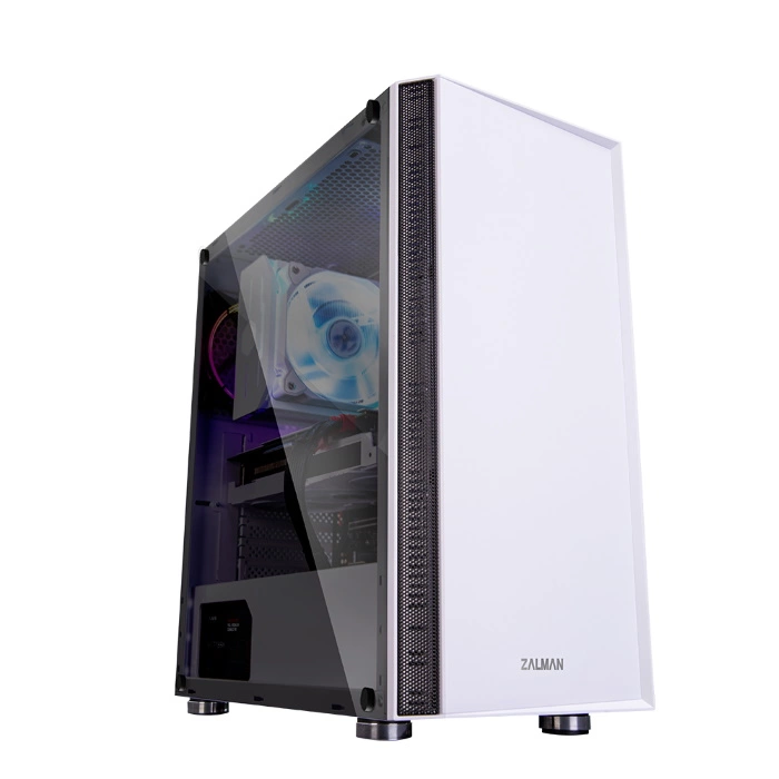 Корпус Zalman R2 White, 2x3.5", 2x2.5", ATX, 2xUSB2.0, 1xUSB3.0, 2x120mm RGB (R2 WHITE)