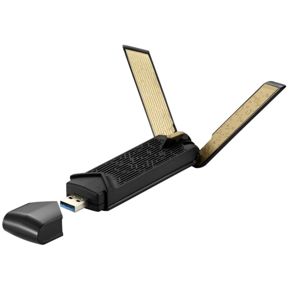 Картинка WiFi адаптер Asus USB-AX56 (90IG06H0-MO0R00) 