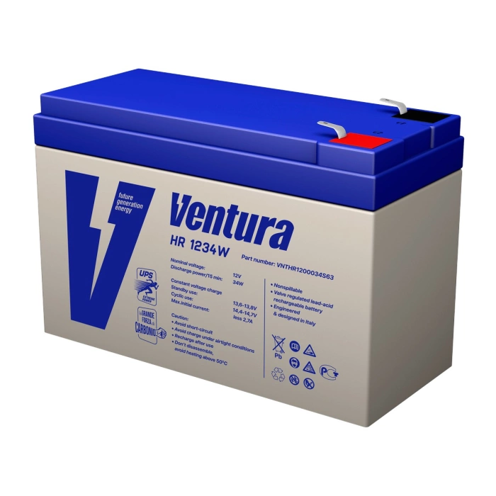 Батарея VENTURA Батарея для ИБП Ventura HR 1234W 12В, 9Ач