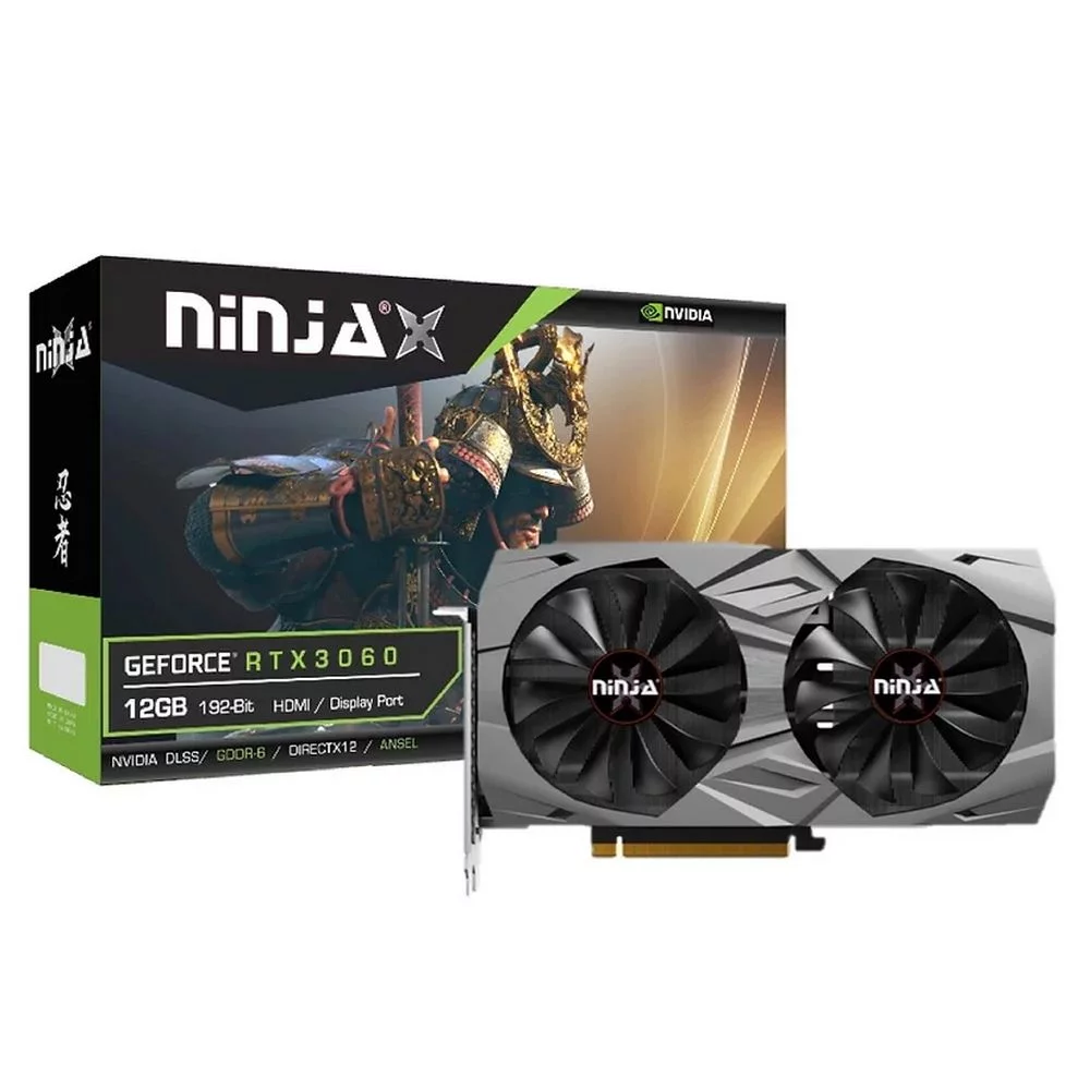 Ninja RTX3060 12GB GDDR6 192bit HDMI DP (NK306F126F)