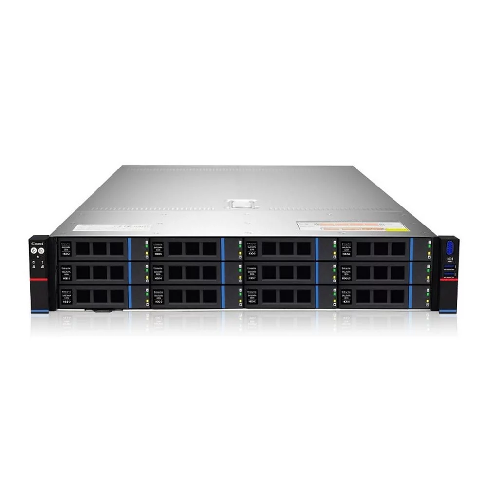 Платформа системного блока Gooxi SL201-D12RE-G3 2U Expander Backplane 12_2.5/ 3.5 SAS/ SATA Hard Drive Bay Whitley Server Barebone + 550W CRPS modules (без рельс C2907-664-3) (SL201-D12RE-G3.)