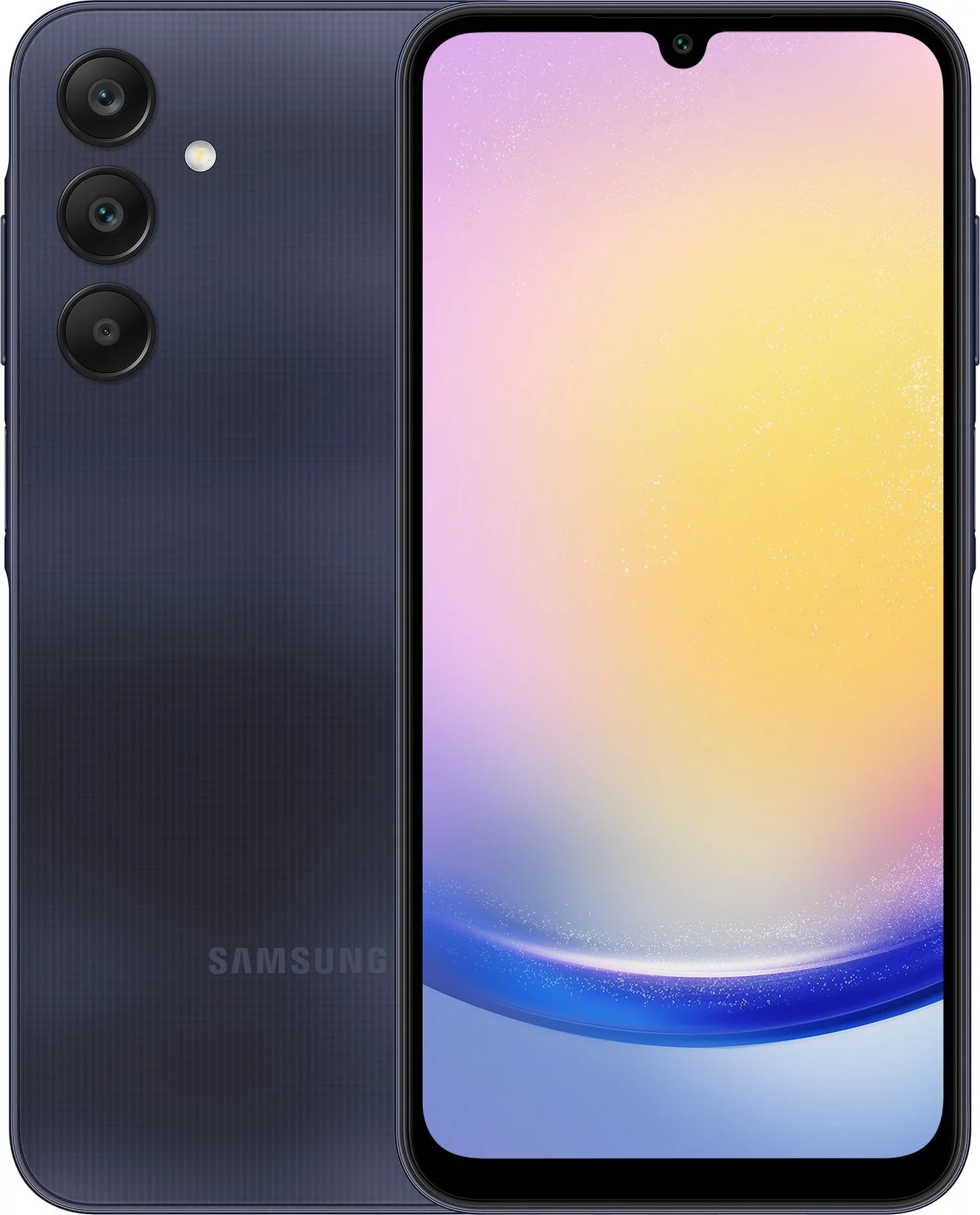 Смартфон Samsung SM-A256E Galaxy A25 128Gb 6Gb темно-синий моноблок 3G 4G  2Sim 6.5