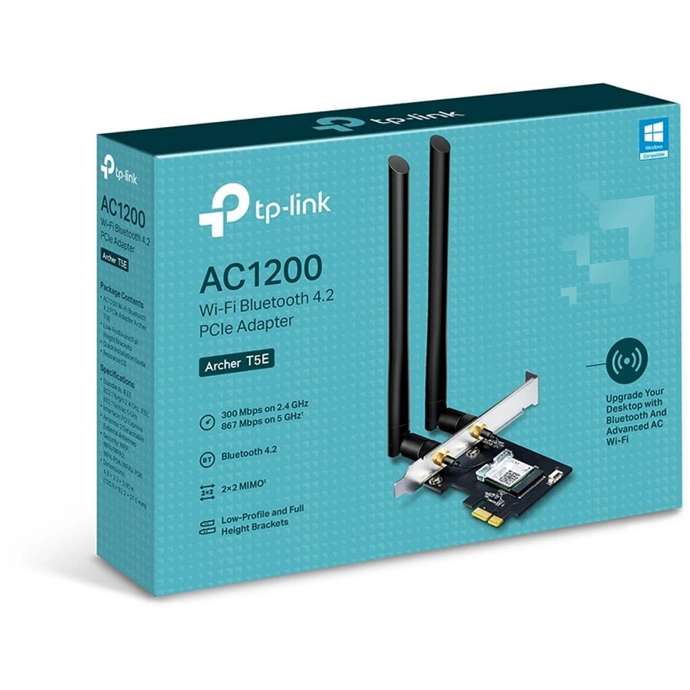 Картинка WiFi BT адаптер TP-Link Archer T5E (ARCHER T5E) 