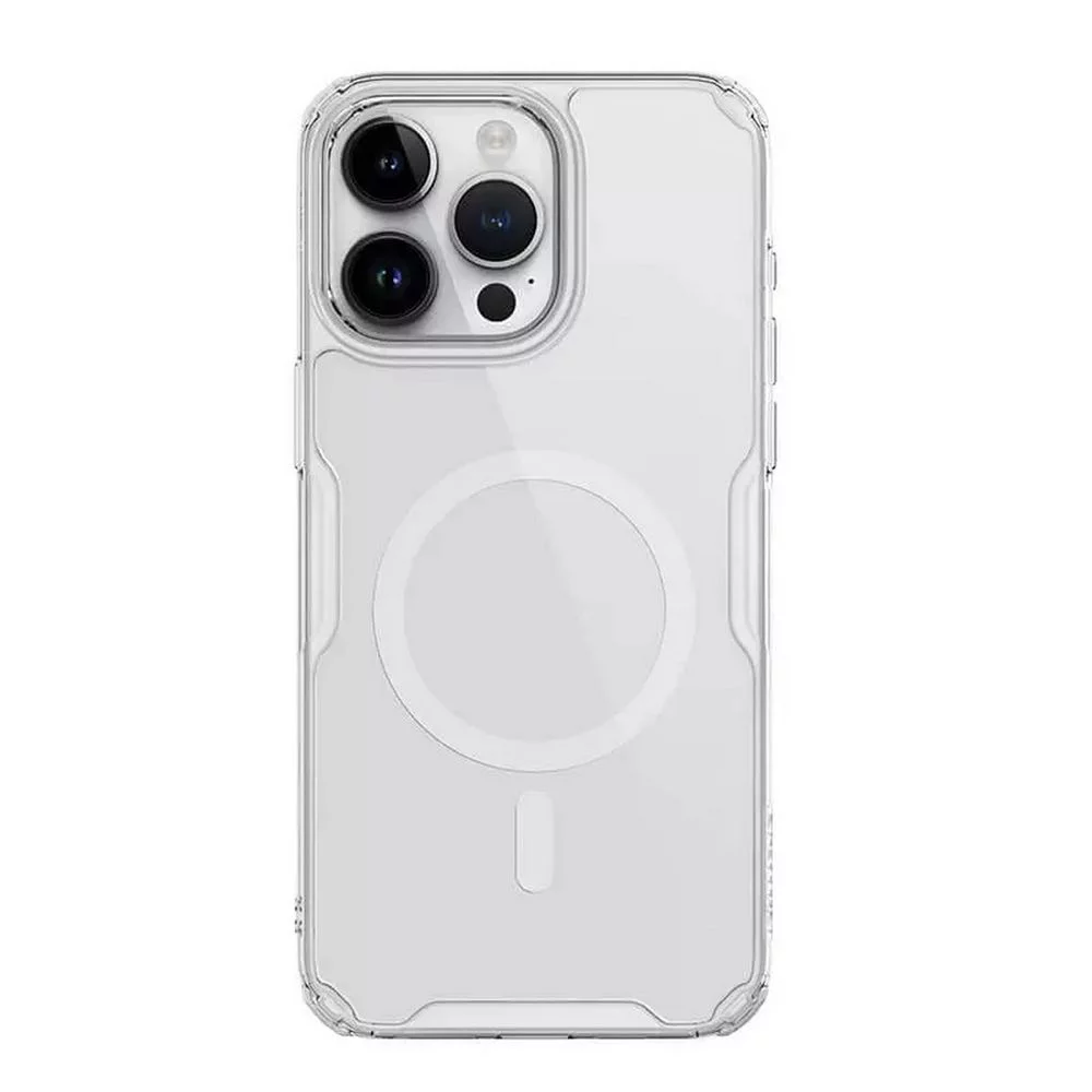 Чехол Nature TPU Pro Magnetic Case, White, (AP IP15 Pro) (7021344)