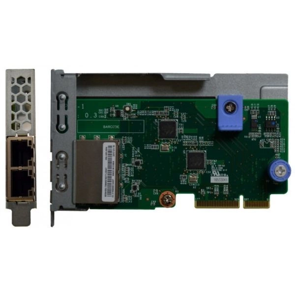 Картинка Сетевой контроллер Lenovo ThinkSystem 1Gb 2-port RJ45 LOM [7ZT7A00544] 