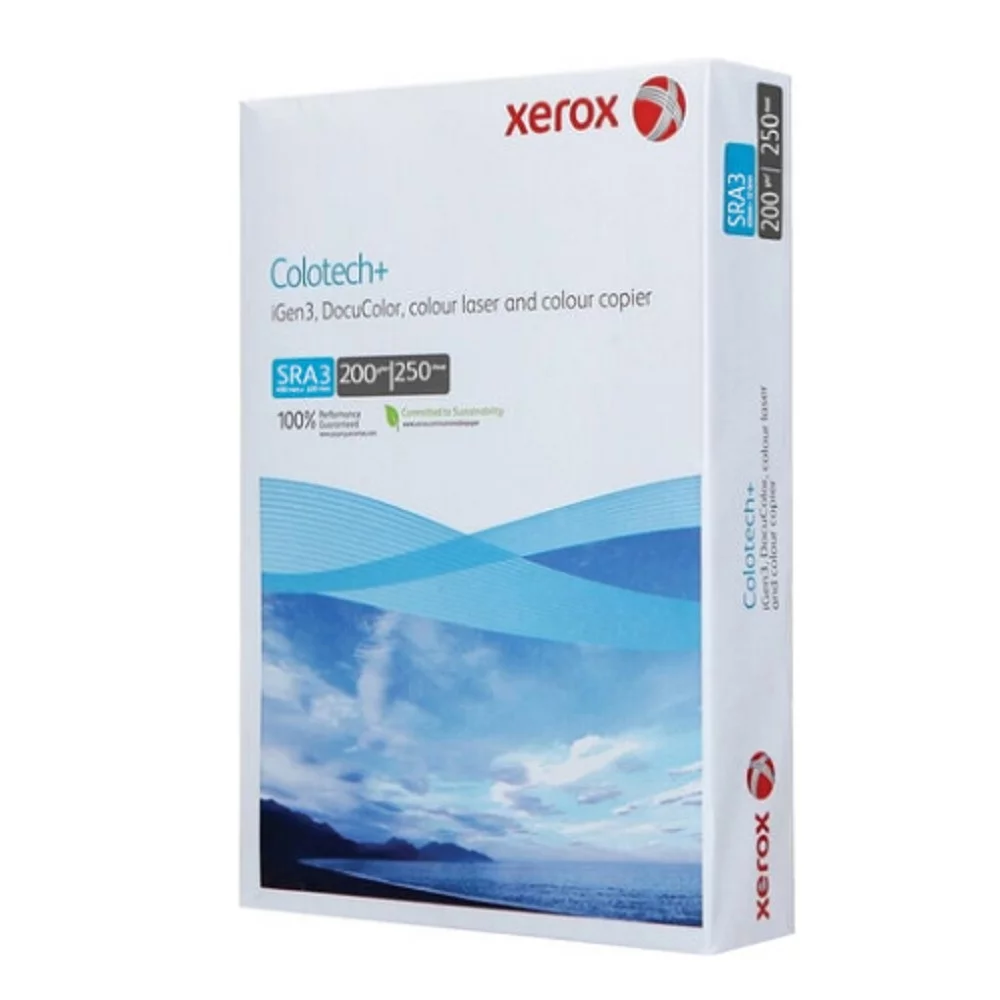 Бумага XEROX Colotech Plus 170CIE, 350г, SR A3 (450x320мм), 125 листов (кратно 4 шт) (003R98164)