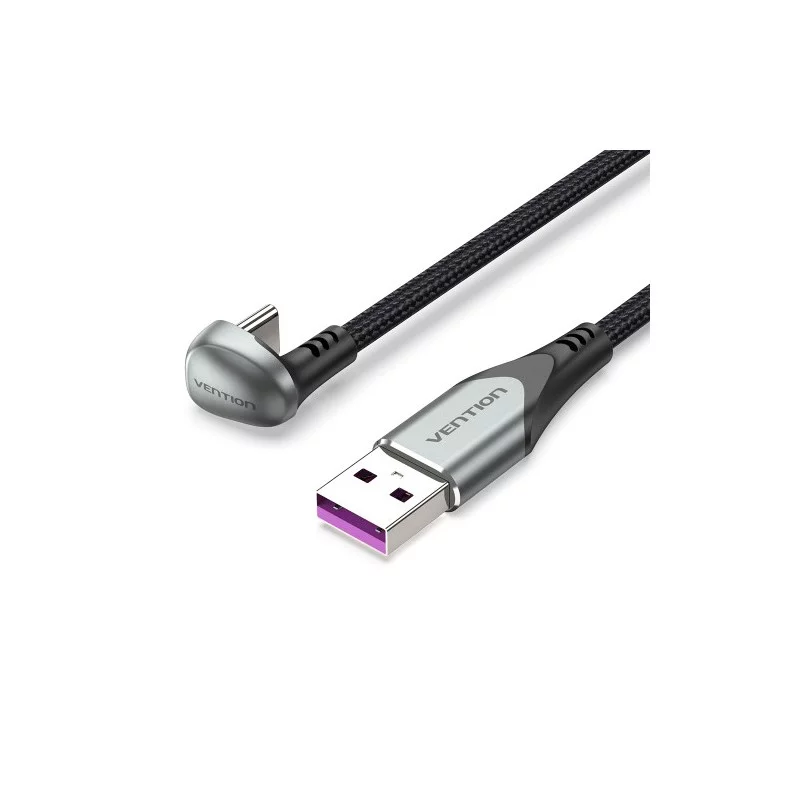 Кабель Vention USB 2.0 CM/ AM 5A - 1м. U-образный (COHHF)