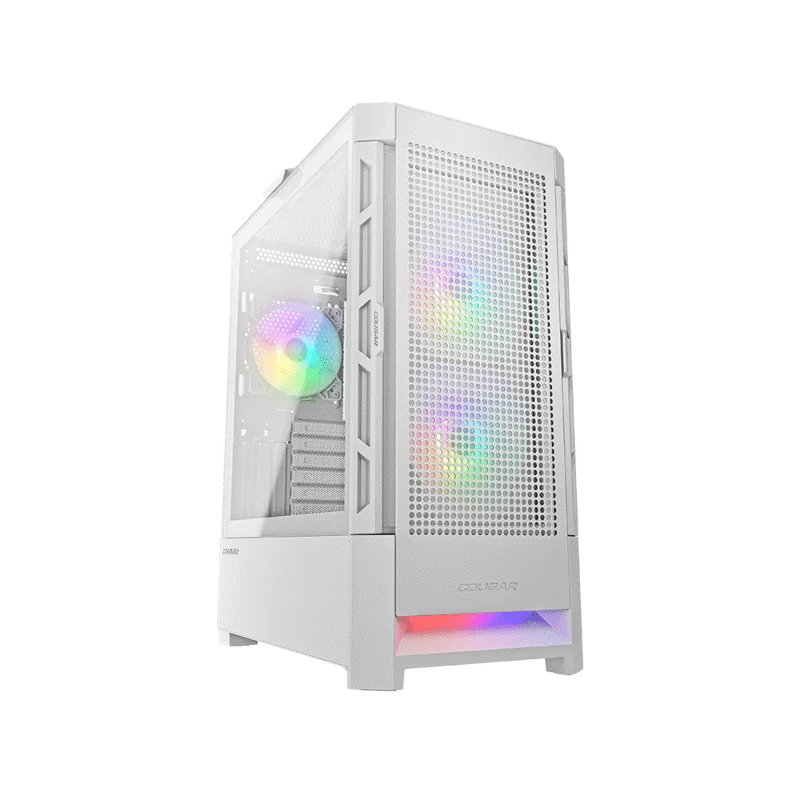 Cougar Case Airface RGB White (CGR-5ZD1W-AIR-RGB)