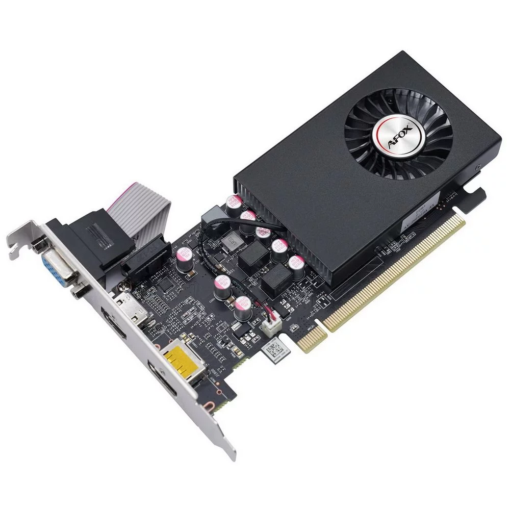 Видеокарта Afox RX550 4GB GDDR5 128bit VGA DP HDMI 1FAN LP RTL (AFRX550-4096D5L2)