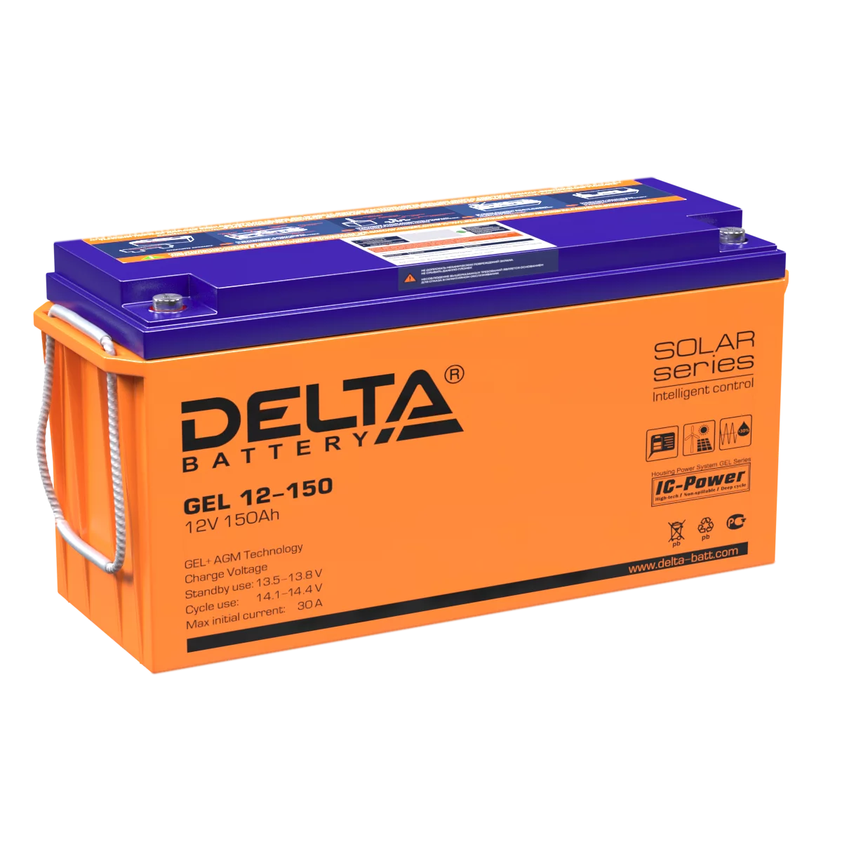 Аккумуляторная батарея DELTA BATTERY GEL 12-150