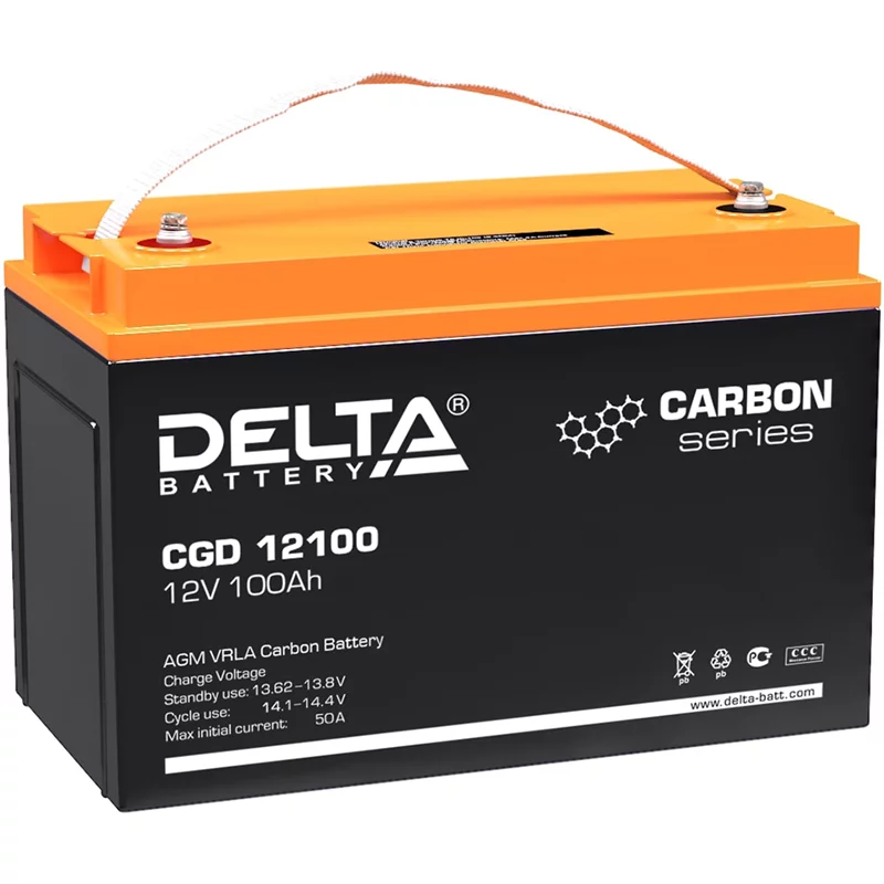 Аккумуляторная батарея DELTA BATTERY CGD 12100