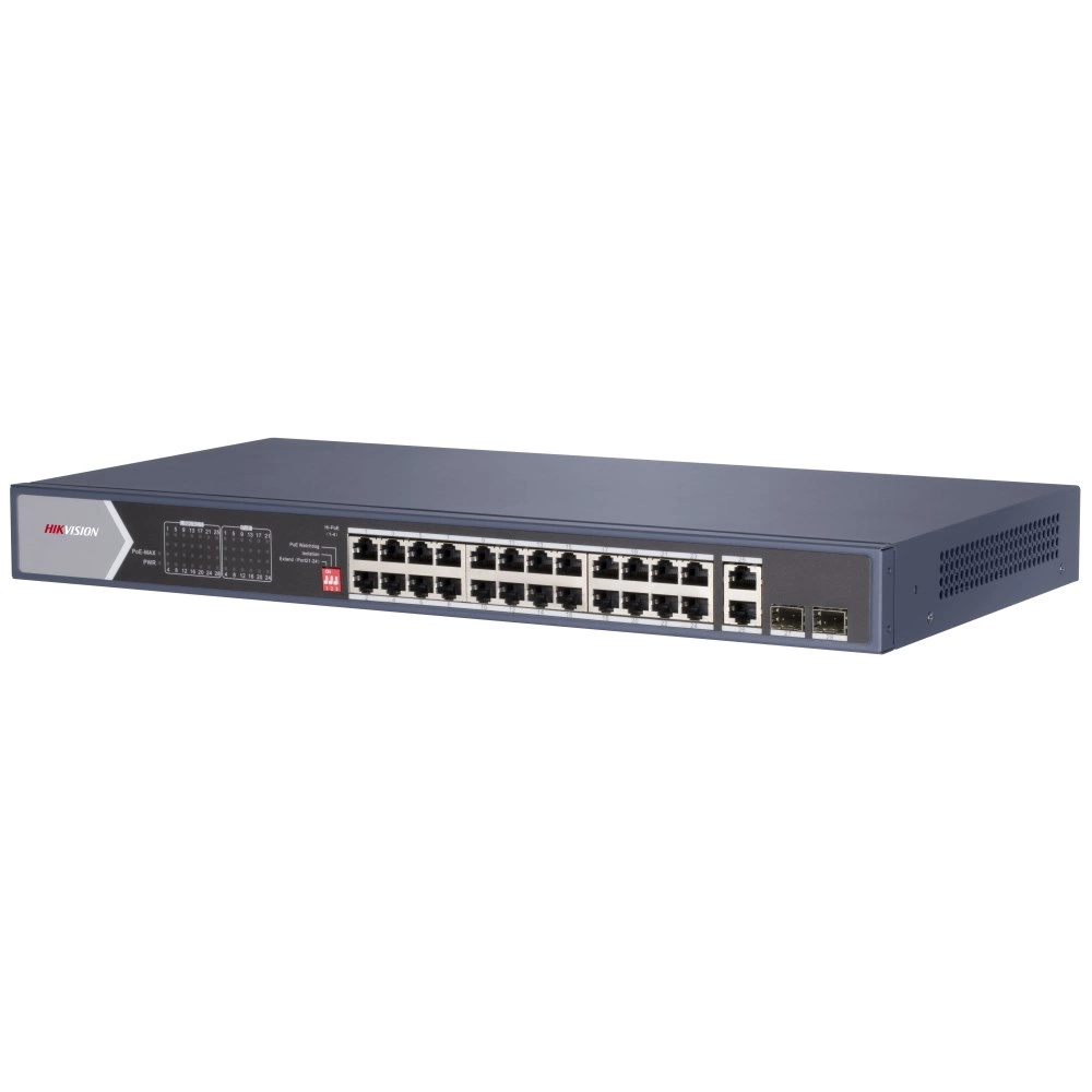 Картинка Коммутатор Hikvision DS-3E0528HP-E (DS-3E0528HP-E) 