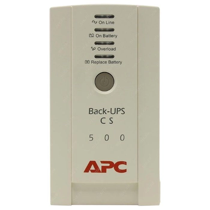 ИБП APC Back-UPS CS 500VA/ 300W, 230V, 4x C13, Data/ DSL protect, USB, PCh, repl. batt. (BK500EI)