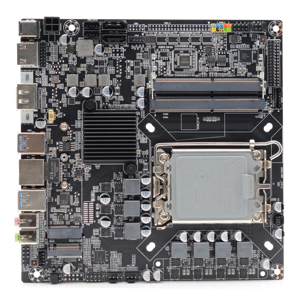 Материнская плата Afox AFOX Motherboard Intel® H610 INTEL® Socket 1700, 1000M lan, Mini-ITX (17 x17cm) (AFH610-MI) (785549)