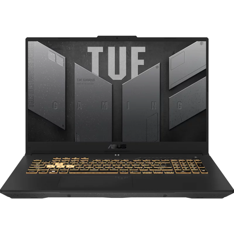 Ноутбук/ ASUS TUF F17 FX707VI-LL093 17.3"(2560x1440 (матовый, 240Hz) IPS)/ Intel Core i7 13620H (2.4Ghz)/ 16384Mb/ 1024PCISSDGb/ noDVD/ Ext:nVidia GeForce RTX4070(8192Mb)/ Cam/ BT/ WiFi/ 90WHr/ war 1y/ 2.6kg/ Mec (90NR0FI5-M00600)