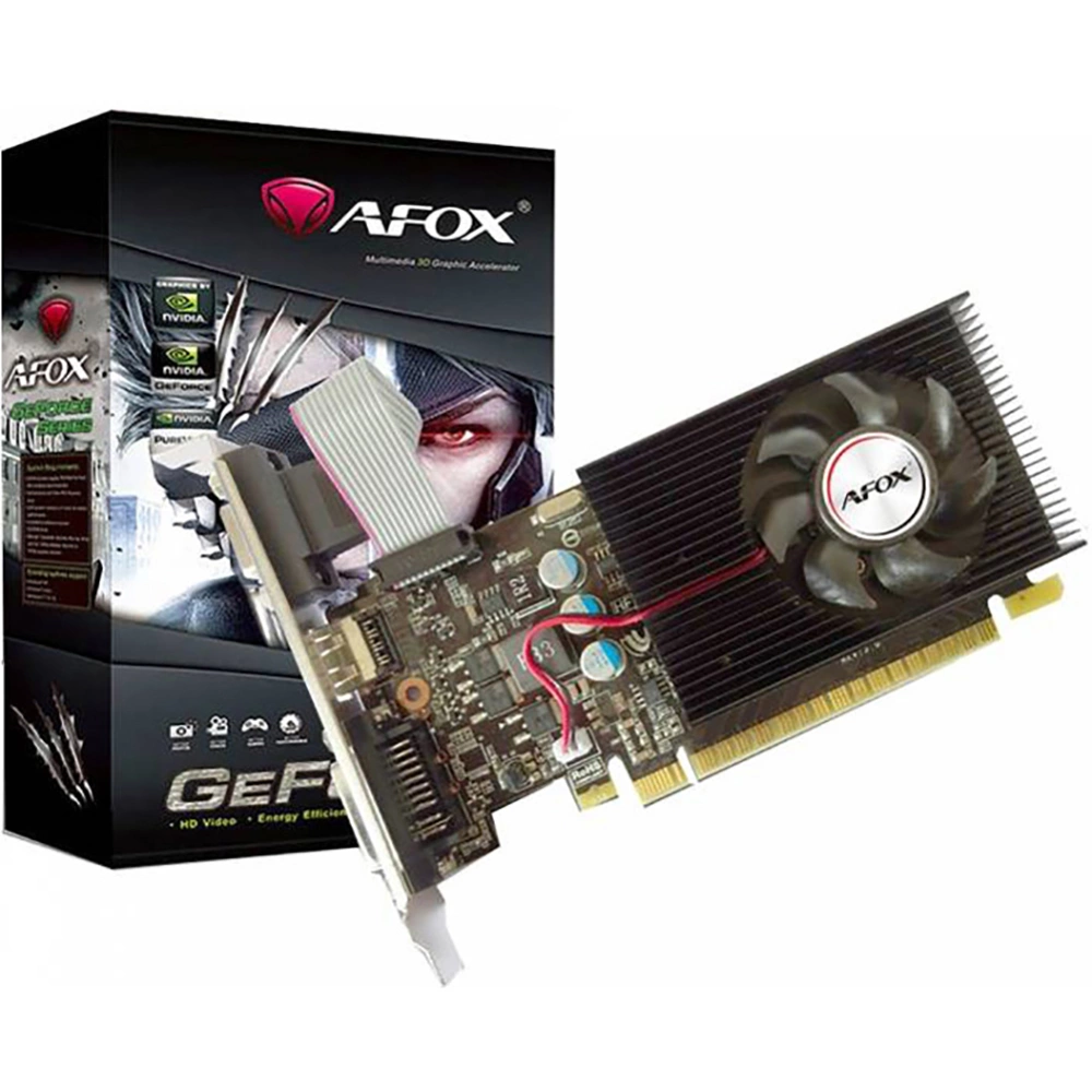 Видеокарта Afox GT730 4GB GDDR3 128bit DVI HDMI 1FAN LP RTL (780889) (AF730-4096D3L6)