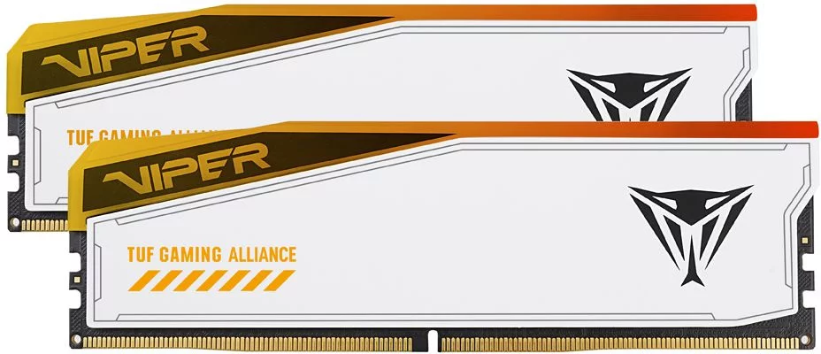 Память DDR 5 DIMM 32Gb (16Gbx2) 6600Mhz, PATRIOT Viper Elite 5 RGB TUF Gaming Alliance (PVER532G66C34KT) (retail)