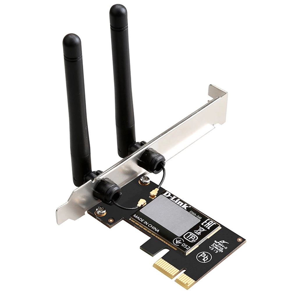 Картинка Сетевой адаптер D-Link DWA-548 PCIe (DWA-548/10/C1A) 