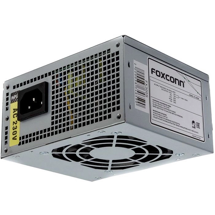 Блок питания Foxconn, 300W, SFX12V 2.1 PSU, APFC, 80 mm fan, 3xSATA, 1x4pin, 1x6pin PCI-E, 24+4, OEM (FX-300S)