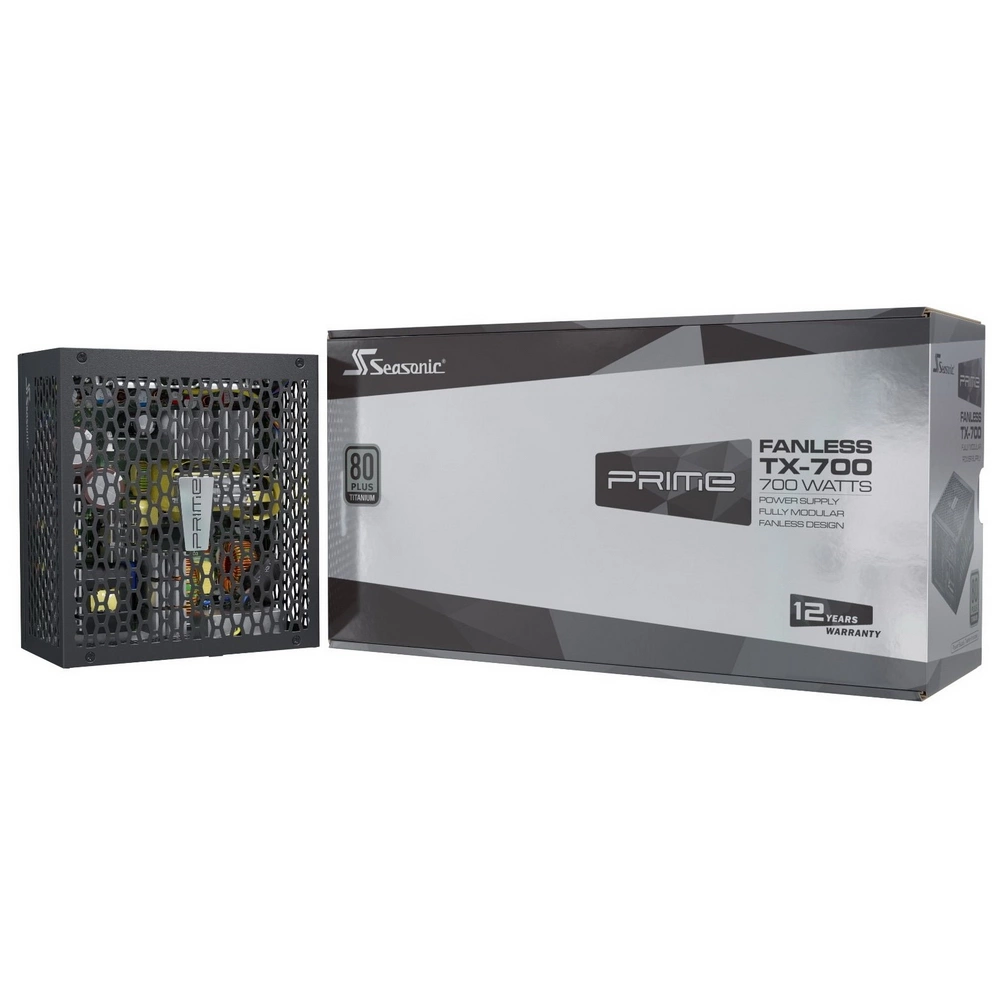 PRIME Fanless TX-700 SSR-700TL 700W, 80 Plus Titanium, полностью модульный (876175)