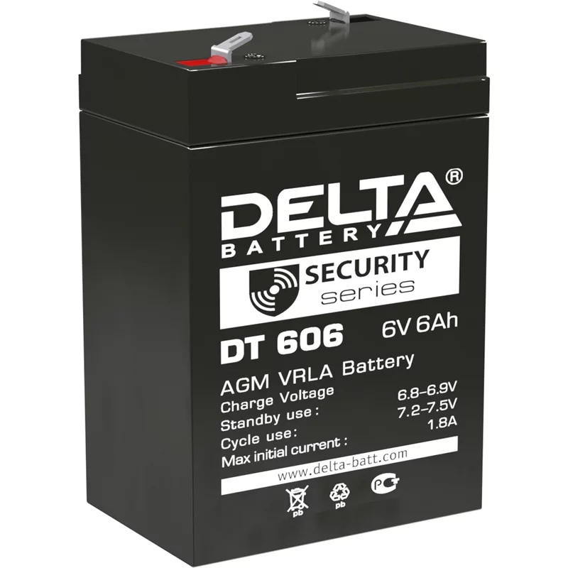 Аккумуляторная батарея DELTA BATTERY DT 606