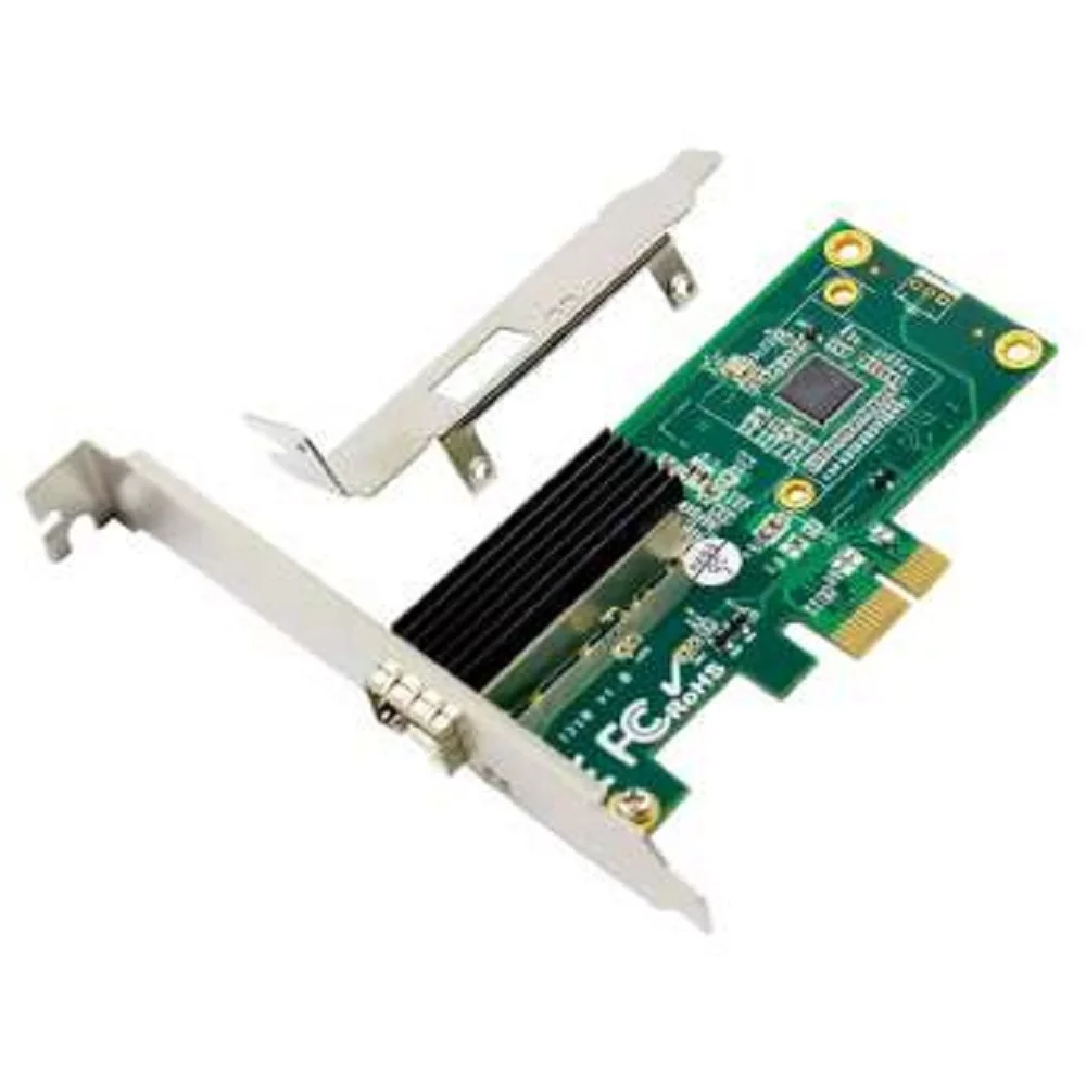 ORIENT XWT-INT210PE SFP, Сетевая карта PCI-Ex1 v2.1 SFP Gigabit Ethernet, Intel I210 chipset, 10/ 100/ 1000 Мбит/ с, 2 планки крепления в комплекте (31309)