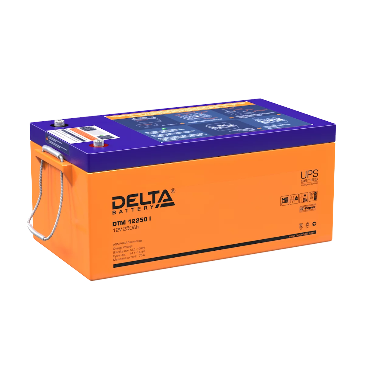 Аккумуляторная батарея DELTA BATTERY DTM 12250 I