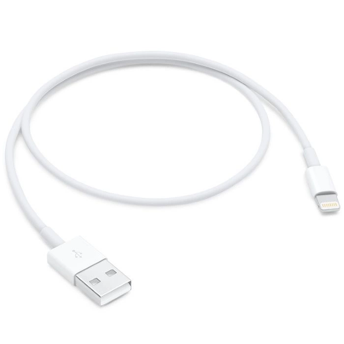 Кабель Apple ME291ZM/A Lightning USB 0.5м белый