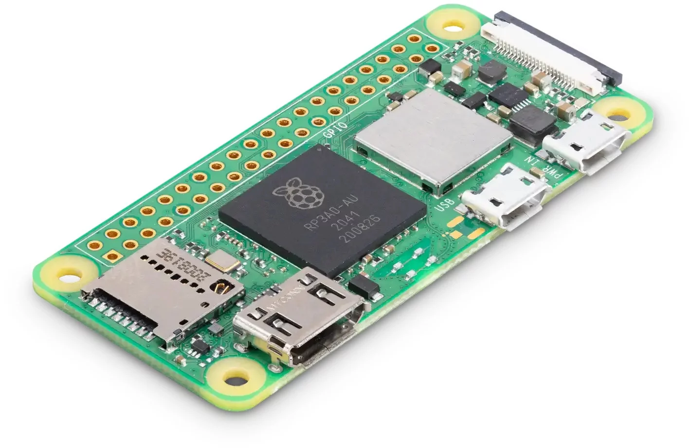 ПК Мини Raspberry Pi Zero 2 WBCM2711 (1.5)/ 512Mb / CR/ noOS/ WiFi/ BT (RA743)