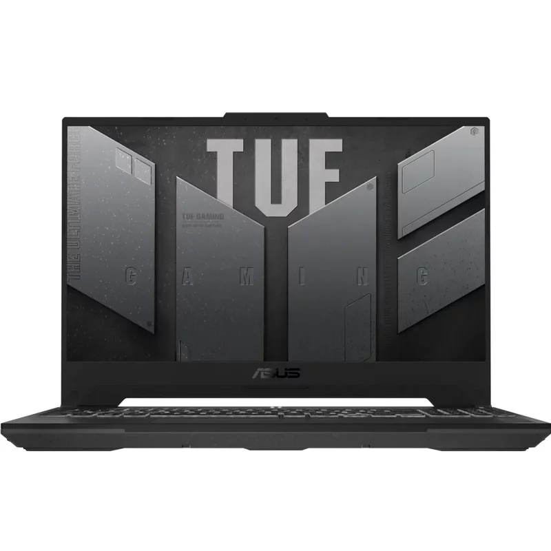 Ноутбук/ ASUS TUF F15 FX507VU-LP290 15.6"(1920x1080 (матовый, 144Hz) WVA)/Intel Core i7 13620H(2.4Ghz)/16384Mb/1024PCISSDGb/noDVD/ RTX4050(6144Mb)/Cam/BT/WiFi/90WHr/war 1y/2.2kg/Mecha Gray/DOS (90NR0CJ7-M00RZ0)