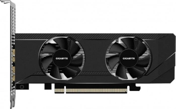 Видеокарта/ VGA GIGABYTE AMD RADEON RX 6400 D6 LOW PROFILE 4G 4GB, GDDR6/64-bit, PCIe 4.0, 1xHDMI 2.1, 1xDP, 2-slot (GV-R64D6-4GL)