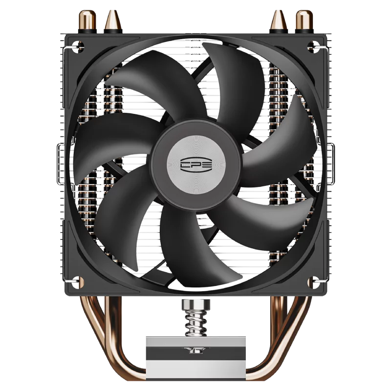 PCCooler R200 S115X/ 1200/ 1700/ AM4/ AM5 (TDP 110W, 90mm Non LED Fan, 2 тепловые трубки 6мм, 2200RPM, 28,3dBa)