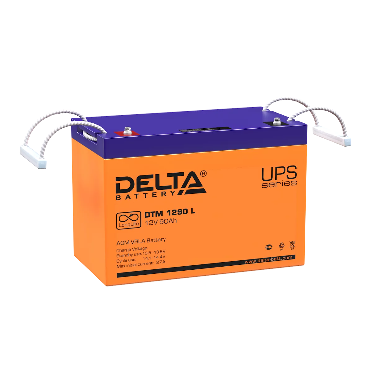 Аккумуляторная батарея DELTA BATTERY DTM 1290 L