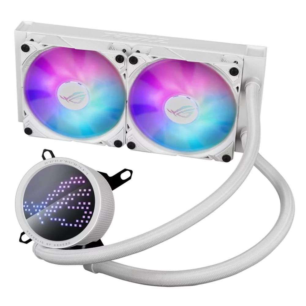 Жидкостная система охлаждения ASUS ROG RYUO III 240 ARGB WHT / AIO COOLER,ASETEK,EMMA,ARGB,AURA,WHT (90RC00J2-M0UAY0) / AIO COOLER,ASETEK,EMMA,ARGB,AURA,WHT (90RC00J2-M0UAY0)