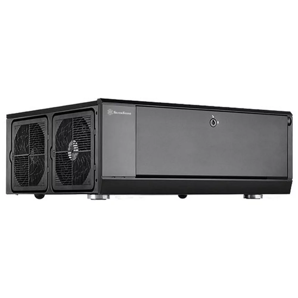 Корпус Silverstone SST-GD10B Grandia HTPC ATX Computer Case, Silent High Airflow Performance, black (814209) (G410GD10B000020)