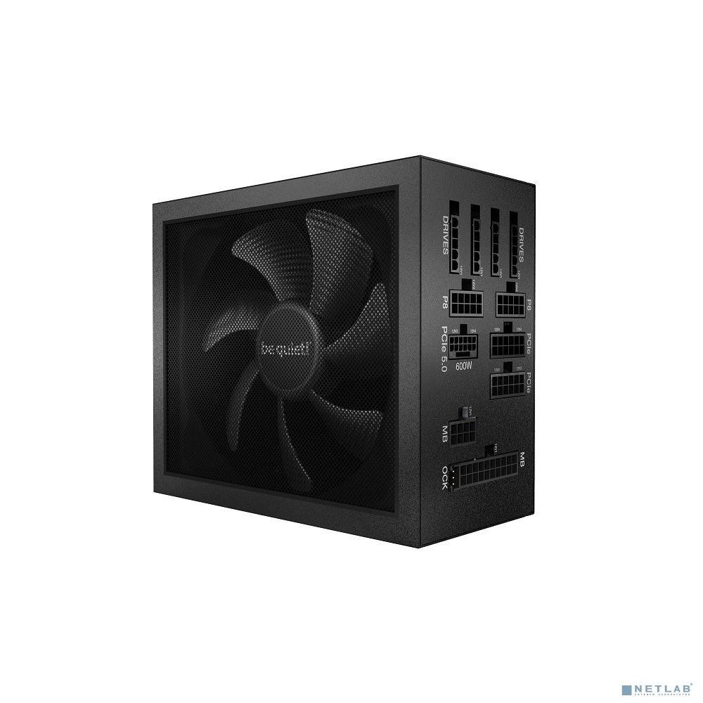 be quiet! Dark Power 13 850W / ATX 3.0, APFC, AR+FB+LLC+SR+DCDC, 80 PLUS Titanium, 135mm fan, full modular / BN334