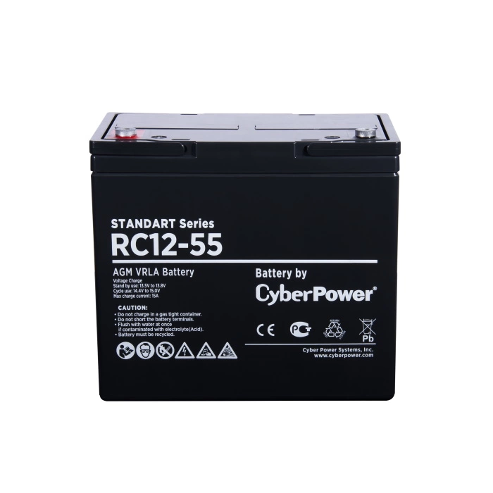 Аккумуляторная батарея SS CyberPower RC 12-55 / 12 В 55 Ач