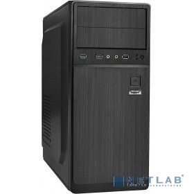 Exegate EX287140RUS Корпус Miditower ExeGate XP-402U2 (ATX, без БП, 1*USB+2*USB3.0, аудио, черный)