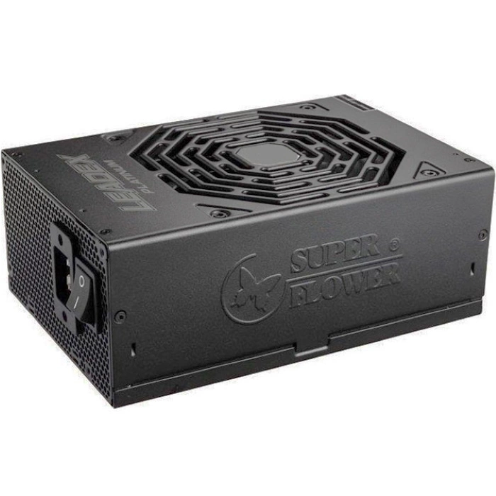 блок питания 2000 Ватт/ Super Flower Power Supply Leadex Platinum, 2000W, ATX, 140mm, 18xSATA, 5xPCI-E(6), 9xPCI-E(6+2), APFC, 80+ Platinum, Full Modular (SF-2000F14HP)