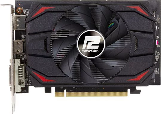 Видеокарта PowerColor PCI-E AXRX 550 4GBD5-DHV2/ OC AMD Radeon RX 550 4Gb 128bit GDDR5 1183/ 6000 DVIx1 HDMIx1 DPx1 HDCP Ret (AXRX 550 4GBD5-DHV2/OC)