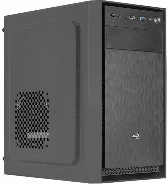 Корпус Aerocool CS-104-S-BK-v1 черный без БП mATX 4x120mm 2xUSB2.0 1xUSB3.0 audio (ACCS-PC12014.11)