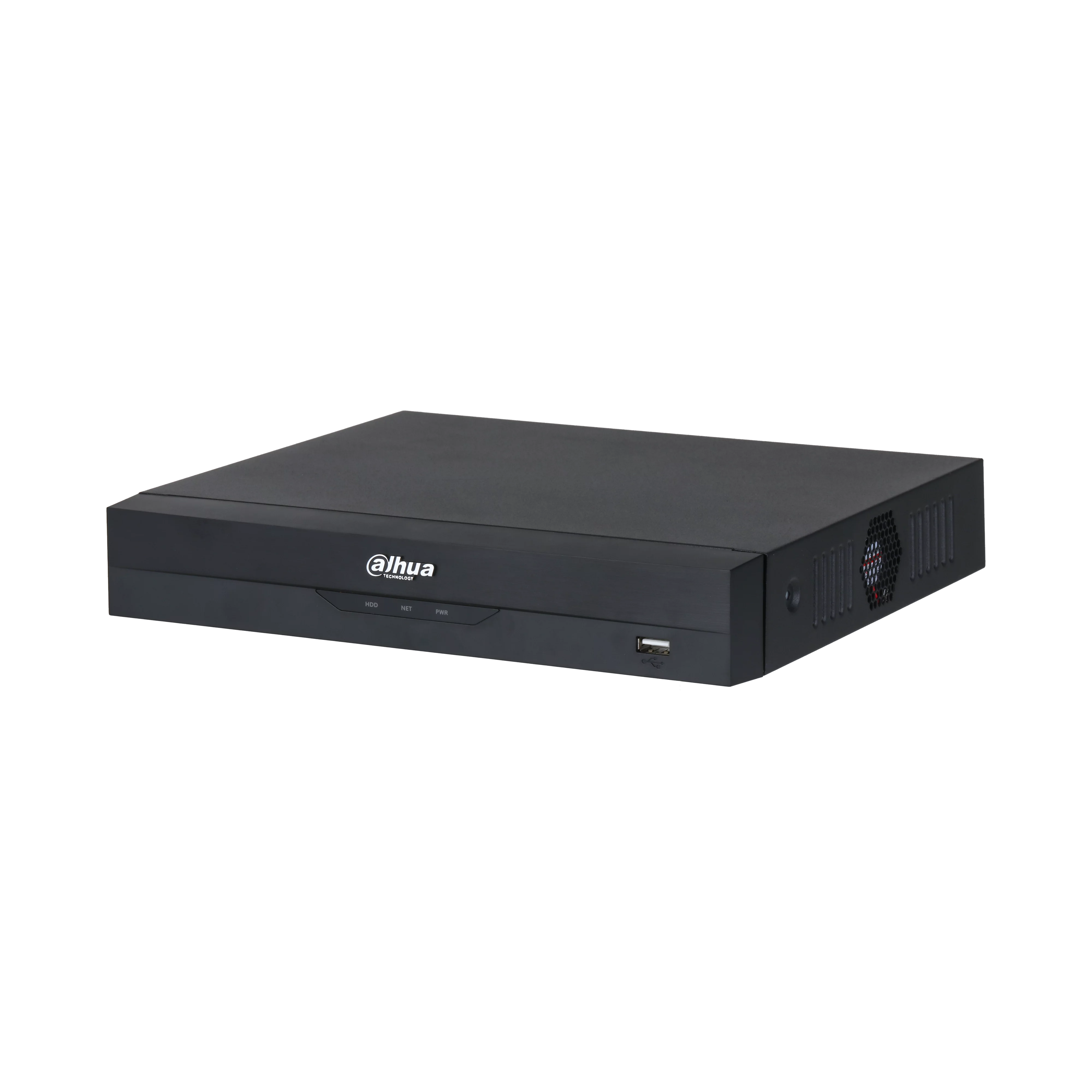 DAHUA DHI-NVR2108HS-8P-I2 8-канальный IP-видеорегистратор с PoE, 4K, H.265+, видеоаналитика, входящий поток до 144Мбит/ с, 1 SATA III до 10Тбайт