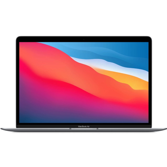 Ноутбук Apple MacBook Air A2337 13.3" WQXGA/ M1/ 8GB/ 256GB SSD/ noDVD/ 7 core GPU/ WiFi/ BT/ NoRUS KBD/ MacOS (MGN63LL/A)