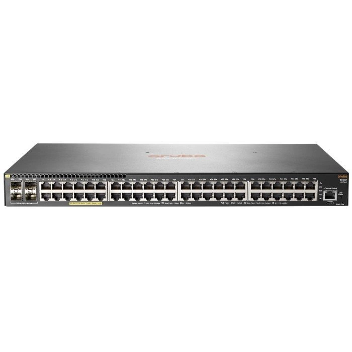 Картинка Коммутатор HP Aruba 2930F 48G PoE+ 4SFP+ Swch (JL256A) 