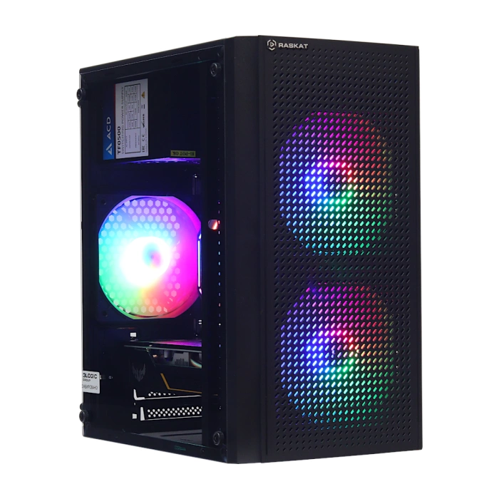 Игровой компьютер Raskat Strike 520 (Intel Core i5 10400F, RAM 16Gb, SSD 240Gb, HDD 1TB, RTX 3050 8Gb, No OS), 107254 (STRIKE520107254)